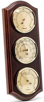 Fischer Wetterstation Mahagoni 9178-22
