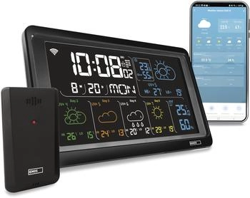 EMOS GoSmart WiFi-Wetterstation Farbdisplay EMS1167