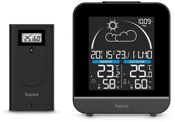 Hama Hama Wetterstation La Gomera mit Außensensor schwarz (00222218)