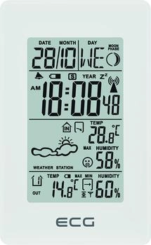 ECG MS 100 Wetterstation wei&szlig;