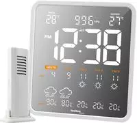 Technoline WD3035 WLAN-Wetterstation mit App und Au&szlig;ensensor TX97