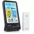 Bearware EL Farbdisplay Thermo- und Hygrometer Alarm DCF DST