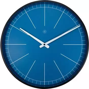 Nextime Barometer &bdquo;Orchid" au&szlig;en, Metall, braun, &Oslash;22cm (4303BR)