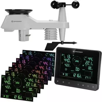 Bresser ClimaVision TB Pro Funkwetterstation 5-in-1 Farbdisplay (15659)