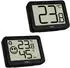 TFA Dostmann Mini-Thermometer & Thermo-Hygrometer Set, schwarz (95.2020.01)