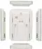Alecto WS-1200 Wetterstation mit kabellosem Regenmesser (WS-1200)