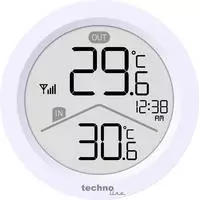 technoline WS 9168 Temperaturstation Innen-/Au&szlig;en &deg;C/&deg;F