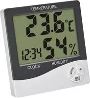 TFA Dostmann Thermo-/Hygrometer Wei&szlig; 30.5058.02