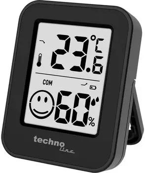 TechnoLine WS9417 Thermo-Hygrostation schwarz (WS9417schwarz)