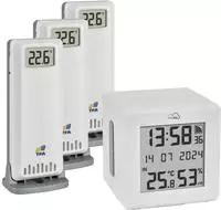 TFA Dostmann TFA.me Starter Set Funk-Thermo-/Hygrometer Wei&szlig; 35.8113.02 (35.8113.02)