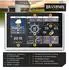 Brandson Wetterstation 7-in-1 WLAN mit Außensensor, Farbdisplay, Tuya Smart App (307928)