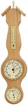 Selva Wetterstation mit Barometer, Thermometer und Hygrometer, Naturholz (203057)