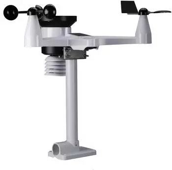 Bresser 7-in-1 LoRa Außenwettersensor, 1,5 km Reichweite, Solar (15132)