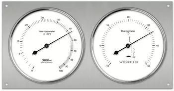 Fischer Weinkeller Hygrometer & Thermometer 240x130mm (140.01)