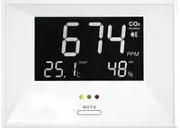 TFA-Dostmann AIRCO2NTROL LIFE - Kunststoff - LED - AC - Gleichstrom - USB - 100-240 V