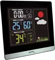 TechnoLine WS6448 Wetterstation schwarz