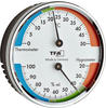 TFA Thermo-Hygrometer 45.2040.42, analog, von 0 bis 50°C, innen