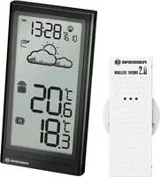 Bresser Optik 7004200, Bresser Optik Meteo Temp 7004200 Funk-Wetterstation Vorhersage