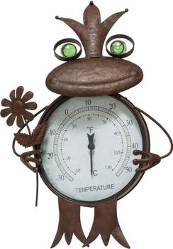 Trendfabrik Thermometer Frosch Rost