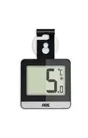 Ade Thermometer F&uuml;r K&uuml;hlschrank Und Gefrierschrank, 6 X 10 X 1,5 Cm