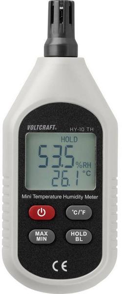 VOLTCRAFT HY-10 TH Luftfeuchtemessgerät (Hygrometer) 0% rF 100% rF Kalibriert nach: Werksstandard (