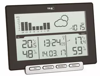 TFA Dostmann 35.1139.01 schwarz