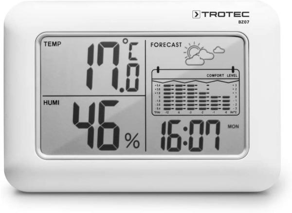 Trotec Wetterstation und Innenraum-Klimamonitor BZ07