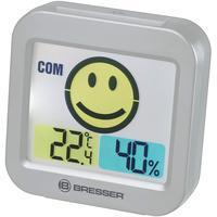 Bresser Temeo Smile Thermo-Hygrometer mit Raumklimaindikator