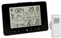 TFA-Dostmann Meteotime Primo - Schwarz - Innen-Hygrometer - Innen-Thermometer -