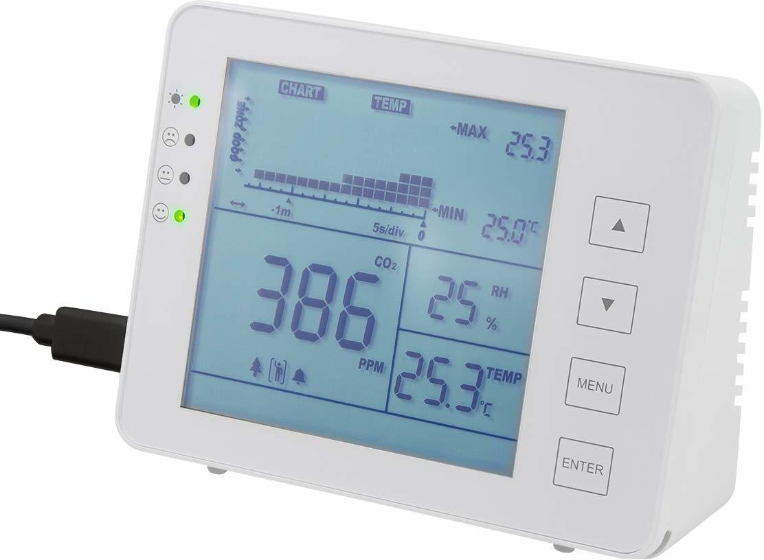 Logilink CO2-Messgerät mit Ampel, Temperatur- - Luftfeuchtigkeitsanzeige  Test TOP Angebote ab 94,52 € (März 2023)