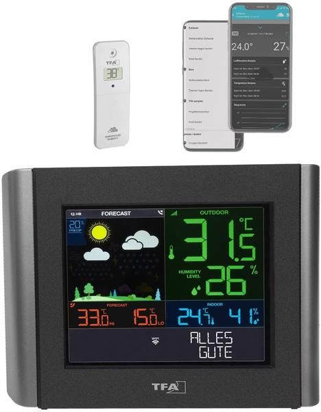 Buy TFA Dostmann LIFE 35.1153.02 Wireless digital weather station