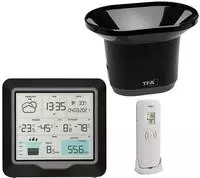 TFA Dostmann Funk-Wetterstation mit Regenmesser RAIN PRO 35.1160.01