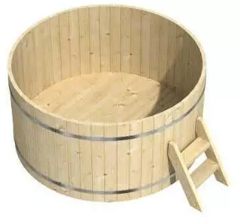 Finntherm Bergen Ø 160 x 101 cm ohne Ofen (E3.2.00016.0)