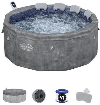 Bestway Lay-Z-Spa Carrara 6 seats with cover, cartridge and headrest