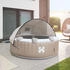 Home Deluxe Splash ⌀208x65cm mit Sonnendach beige