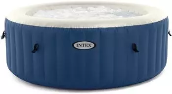 Intex PureSpa Blue Navy Aufblasbarer Runder Whirlpool 4 Personen (28430NP)