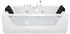 AcquaVapore Whirlpool-Badewanne W83-B rechteckig 180x90cm (W83-B)