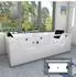 AcquaVapore Whirlpool-Badewanne W83-B rechteckig 180x90cm (W83-B)