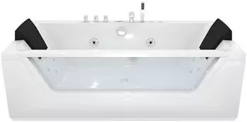 AcquaVapore W83R-B Whirlpool-Badewanne mit Reinigungsfunktion, wei&szlig; (W83R-B)