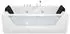 AcquaVapore W83R-B Whirlpool-Badewanne mit Reinigungsfunktion, weiß (W83R-B)