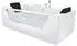AcquaVapore W83R-A Whirlpool-Badewanne mit Reinigungsfunktion, weiß (W83R-A)