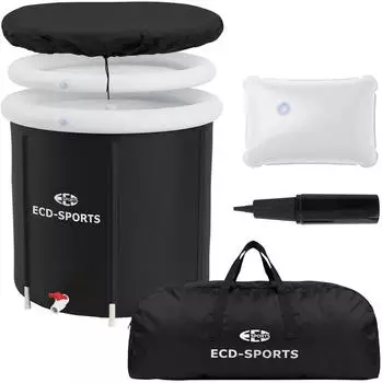 ECD Germany Eisbadewanne faltbar Ø80cm, 350L (490018406)