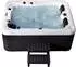 Home Deluxe Outdoor-Whirlpool Beach inkl. Treppe und Thermoabdeckung