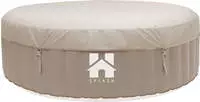 HOME DELUXE aufblasbarer Whirlpool SPLASH (Beige)