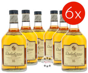 Dalwhinnie 15 Jahre 6x0,7l 43% + Shotglas