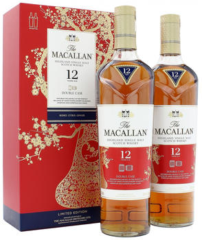The Macallan 12 Jahre Double Cask Year of the Pig Twin Pack 2x0,75l 40%