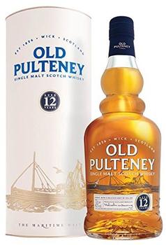 Old Pulteney 12 Jahre 0,7l 40% + Geschenkbox