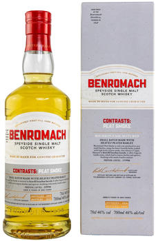 Benromach Contrasts: Peat Smoke Sherry Cask Speyside Single Malt Scotch 2014/2023 0,7l 46%