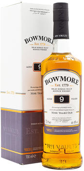 Bowmore Aged 9 Years Islay Single Malt Scotch Whisky 0,7l 40%