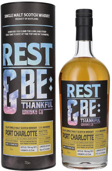 Rest & Be Thankful Port Charlotte 13 Years Old Sherry Cask 0,7l 62,2%